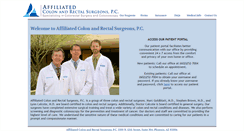 Desktop Screenshot of acrsurgeons.com